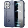 Mobigear Rugged Shield iPhone 13 Pro Hülle Flexibles TPU Backcover Stoßfest - Blau