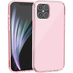 Mobigear Crystal iPhone 12 Hülle Hardcase Backcover - Pink