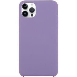 Mobigear Rubber Touch iPhone 15 Pro Max Silikon Hülle Backcover - Lila