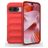 Mobigear Bumpy Google Pixel 9 Pro Hülle Flexibles TPU Backcover - Rot