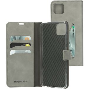 Mobiparts Classic Wallet Samsung Galaxy A22 5G Hülle Klapphülle Geldbörse - Granite Grey
