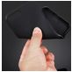 Mobigear Colors iPhone 8 Plus Hülle Flexibles TPU Backcover - Schwarz