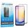 Mobigear Premium Samsung Galaxy A25 Panzerglas Gehärtetes Glas Displayschutz - Hüllenfreundlich - Schwarz