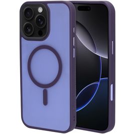 Mobiparts Hardcover iPhone 16 Pro Max MagSafe Hülle Hardcase Backcover - Satin Purple