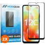 Mobigear Premium Xiaomi Redmi 12C Panzerglas Gehärtetes Glas Displayschutz - Hüllenfreundlich (2er Pack)