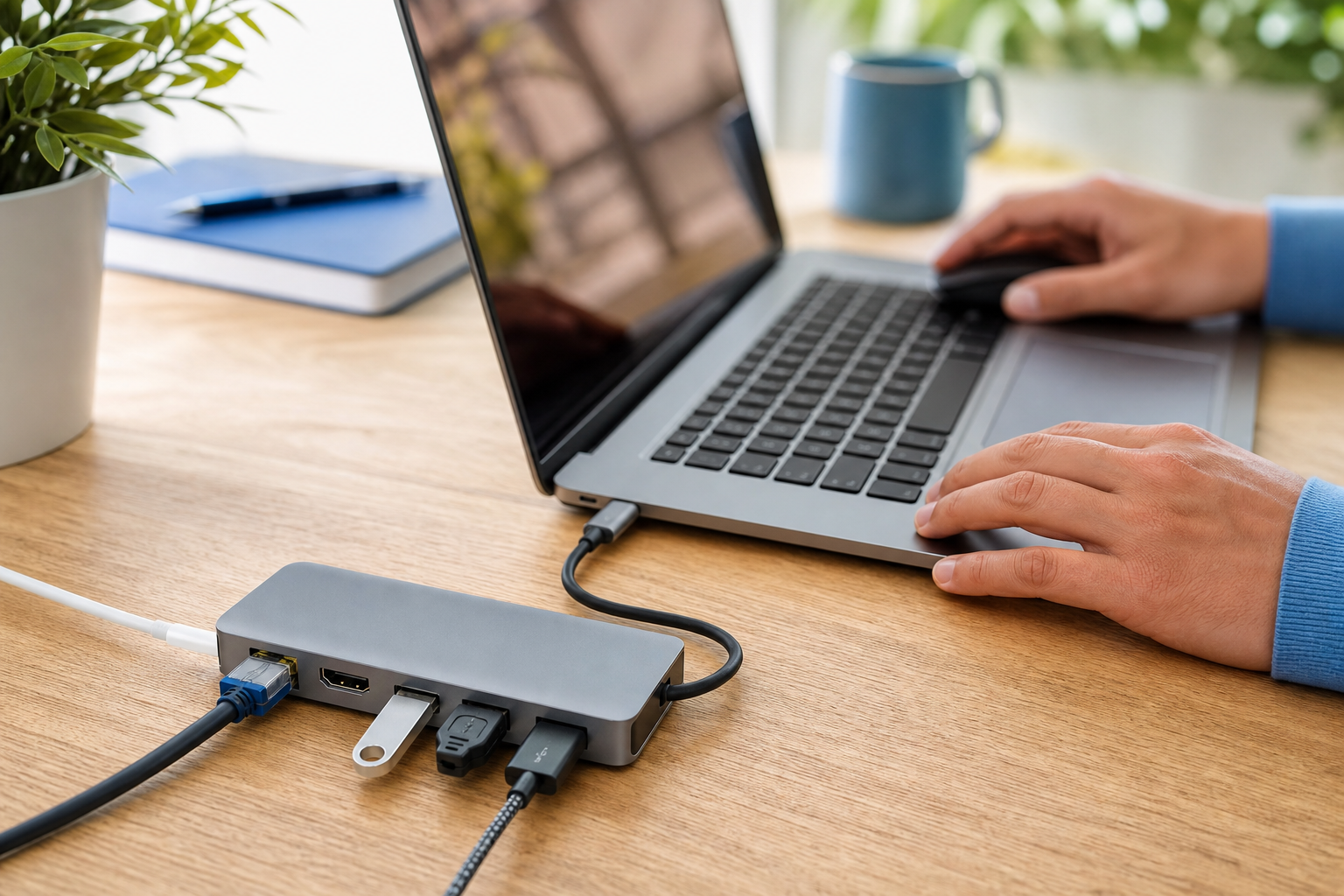 Was ist ein USB-Hub genau und was kann man damit machen?