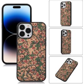 Mobigear Cork iPhone 14 Pro Hülle Flexibles TPU Backcover - Model 4