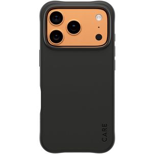 CARE by PanzerGlass Fashionable iPhone 17 Pro Silikon MagSafe Hülle Backcover - Schwarz