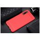 Mobigear Brushed Slim Samsung Galaxy A7 (2018) Hülle Flexibles TPU Backcover - Rot