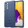Mobigear Rugged Shield Samsung Galaxy A73 Hülle Flexibles TPU Backcover Stoßfest - Blau