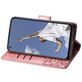 Mobigear Wallet Book Case Butterfly Rose Gold for Oppo A52 / A72
