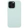 Mobigear Rubber Touch iPhone 14 Pro Silikon Hülle Backcover - Minze