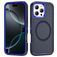 Mobigear Rugged Mag iPhone 16 Pro MagSafe Hülle Hardcase Backcover Stoßfest - Marineblau