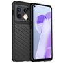 Mobigear Groove OnePlus 10 Pro Hülle Flexibles TPU Backcover - Schwarz