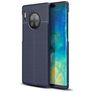 Mobigear Luxury Huawei Mate 30 Pro Hülle Flexibles TPU Backcover - Marineblau