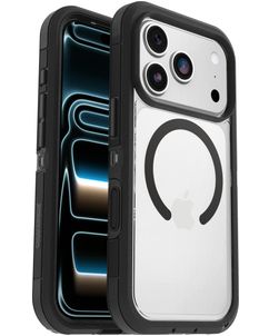 OtterBox Defender Pro XT iPhone 17 Pro MagSafe Hardcase Backcover Shockproof - Transparent / Schwarz