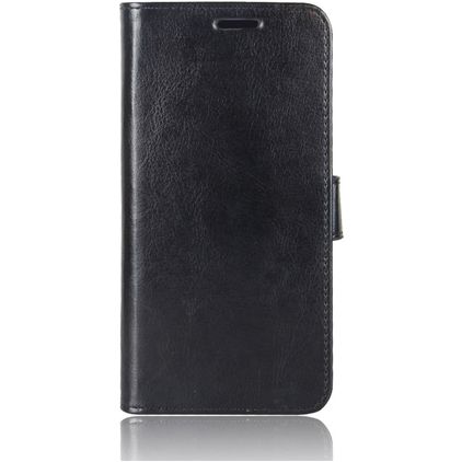 Mobigear Wallet Xiaomi Redmi 9A Hülle Klapphülle Geldbörse - Schwarz