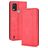 Mobigear Sensation Nokia C21 Plus Hülle Klapphülle Geldbörse - Rot