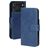 Mobiparts Classic Wallet iPhone 17 Pro MagSafe Hülle Klapphülle - Steel Blue