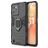 Mobigear Armor Ring Realme C31 Hülle Hardcase Backcover Stoßfest mit Ringhalter - Schwarz