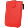 Valenta Card Pocket Slide Echtleder Kartenetui - 5 Karten - Rot