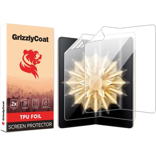 GrizzlyCoat HONOR Magic V2 Hydrogel TPU Displayschutz - Hüllenfreundlich (2er Pack)