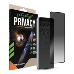 Striker Xtreme Impact Privacy Samsung Galaxy S26 Ultra Panzerglas Gehärtetes Glas Displayschutz Privacy - Hüllenfreundlich - Schwarz