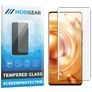 Mobigear Premium Vivo X80 Pro Panzerglas Gehärtetes Glas Displayschutz - Hüllenfreundlich - Schwarz