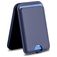 Mobigear Wallet Stand Kartenhalter - 3 Karten - MagSafe-kompatibel - Blau