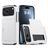 Mobigear Card iPhone 18 Pro Max Hardcase Backcover Shockproof mit Kartenfach - Weiß