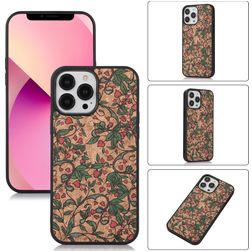 Mobigear Cork iPhone 14 Hülle Flexibles TPU Backcover - Model 4
