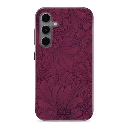 MIO Samsung Galaxy S24 FE MagSafe Hülle Hardcase Backcover - Berry Blooms