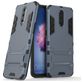Mobigear Armor Stand OPPO RX17 Pro Hülle Hardcase Backcover Stoßfest mit Ständer - Marineblau