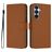 Mobigear Urban Wallet Samsung Galaxy S26 Hülle Klapphülle Geldbörse - Braun