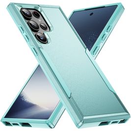 Mobigear Heavy Armor Samsung Galaxy S24 Ultra Hülle Hardcase Backcover Stoßfest - Grün