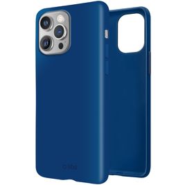 SBS Vanity iPhone 13 Pro Hülle Flexibles TPU Backcover - Blau