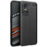 Mobigear Luxury Realme GT Neo 3 Hülle Flexibles TPU Backcover - Schwarz