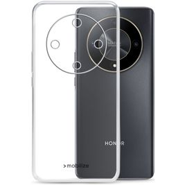 Mobilize Gelly Durchsichtig HONOR Magic 6 Lite Hülle Flexibles TPU Backcover - Transparent