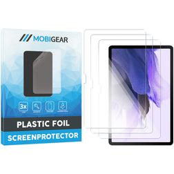 Mobigear Samsung Galaxy Tab S7 FE Displayschutz Schutzfolie - Hüllenfreundlich (3er Pack)