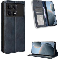 Mobigear Sensation POCO X6 Pro Hülle Klapphülle Geldbörse - Blau