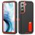 Mobigear Rugged Stand Samsung Galaxy S23 Plus Hülle Hardcase Backcover Stoßfest mit Ständer - Schwarz