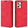 Mobigear Retro Slim Realme C35 Hülle Klapphülle Geldbörse - Rot