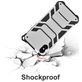 Mobigear Armor iPhone XS Max Hülle Hardcase Backcover Stoßfest - Silber