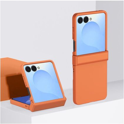 Mobigear Colors Samsung Galaxy Z Flip 8 Hülle Hardcase Backcover - Orange