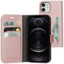 Mobiparts Classic Wallet iPhone 12 Hülle Klapphülle Geldbörse - Pink