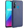 Mobigear Croco Realme C3 Hülle Hardcase Backcover - Blau