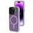 Mobiparts Hardcover iPhone 14 Pro MagSafe Hülle Hardcase Backcover - Satin Lila