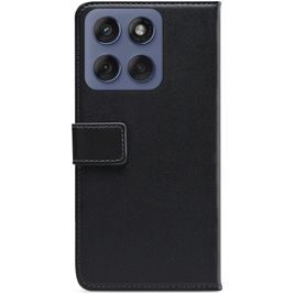 Mobilize Classic Gelly Motorola Edge 60 Fusion Hülle Klapphülle Geldbörse - Schwarz