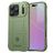 Mobigear Rugged Shield iPhone 18 Pro Hülle Flexibles TPU Backcover Stoßfest - Grün