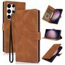 Mobigear Wallet Samsung Galaxy S26 Ultra Hülle Klapphülle Geldbörse - Braun